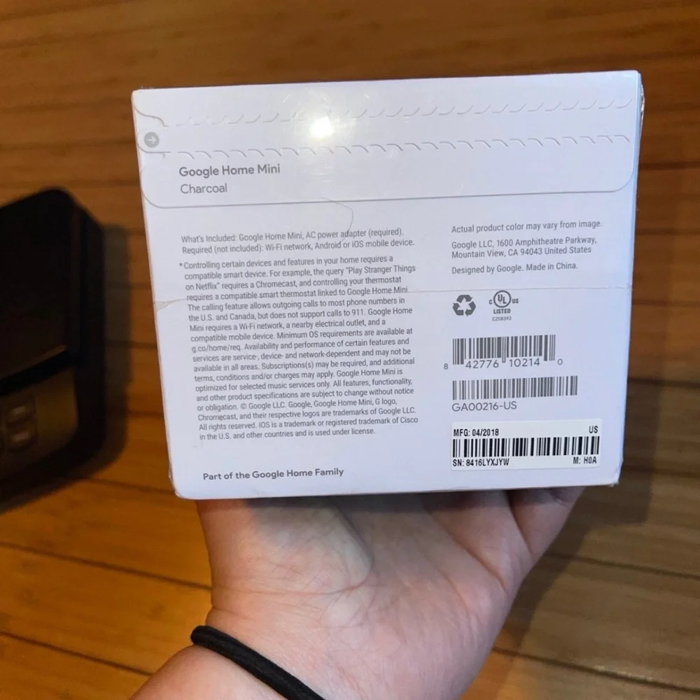 Google Home Mini Smart Speaker